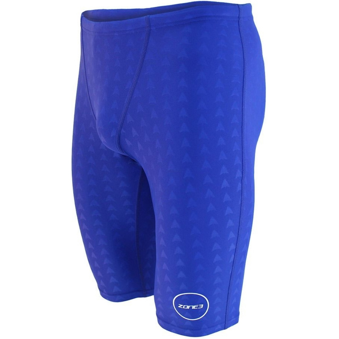 2026 ZONE3 Hommes Fina Approved Performance Gold Jammer Shorts SW18MFJS106 - Blue / White
